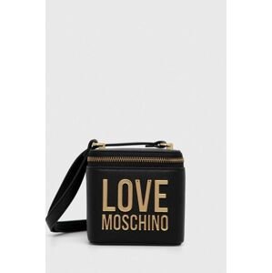 Kabelka Love Moschino černá barva