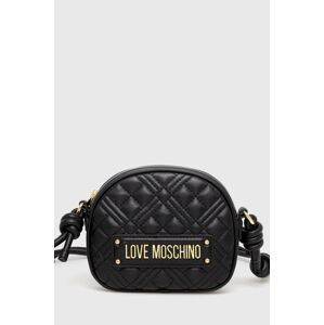 Kabelka Love Moschino černá barva