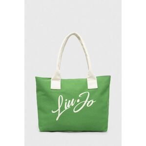 Plážová taška Liu Jo zelená barva