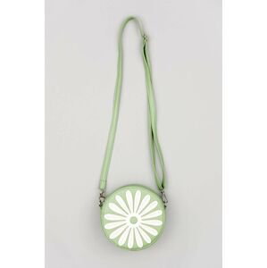 Dětská kabelka zippy zelená barva