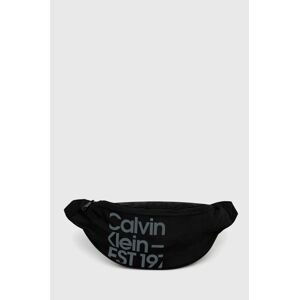 Ledvinka Calvin Klein Jeans černá barva