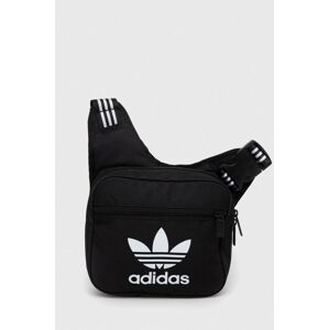 Ledvinka adidas Originals černá barva