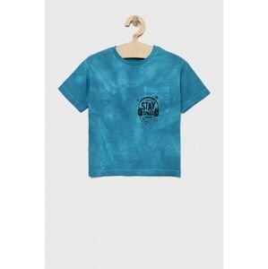 Dětské bavlněné tričko Sisley