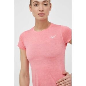 Běžecké tričko Mizuno Impulse Core růžová barva