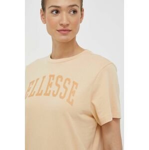Bavlněné tričko Ellesse oranžová barva, SGR17859-LIGHTGREY