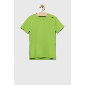 Dětské tričko CMP zelená barva