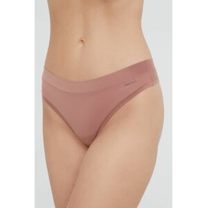 Tanga Dkny hnědá barva