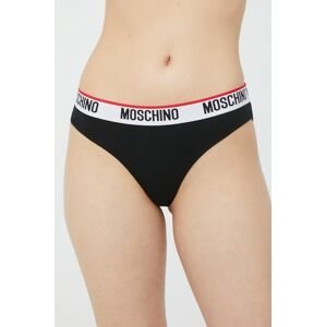 Kalhotky Moschino Underwear černá barva