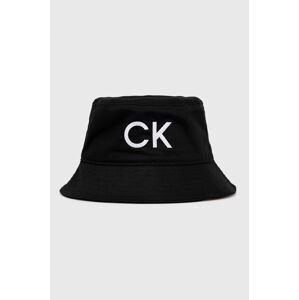 Klobouk Calvin Klein černá barva