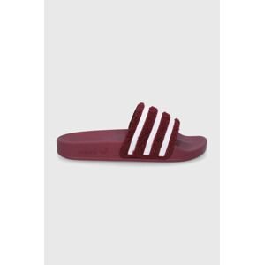 Pantofle adidas Originals Adilette GY0999 dámské, fialová barva