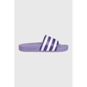 Pantofle adidas Originals Adilette GX8637 dámské, fialová barva, GX8637-MAGL/WHT