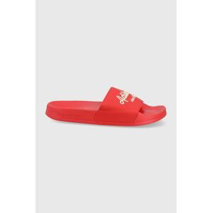 Pantofle adidas Adilette GW8751 dámské, červená barva