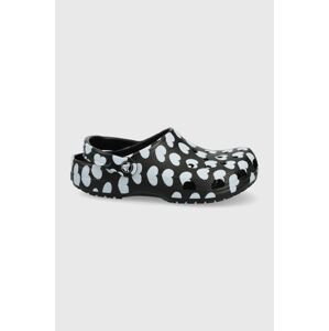 Pantofle Crocs CLASSIC 207679 dámské, černá barva