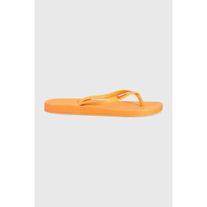 Žabky Ipanema Anat Colors dámské, oranžová barva, na plochém podpatku