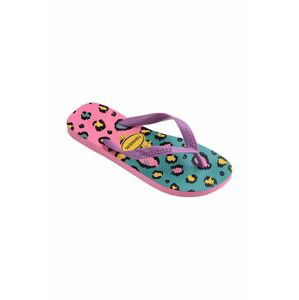 Žabky Havaianas Top Animals dámské, na plochém podpatku