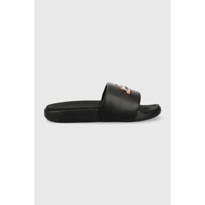 Pantofle Skechers pánské, černá barva