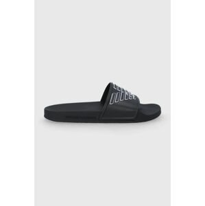 Pantofle EA7 Emporio Armani černá barva