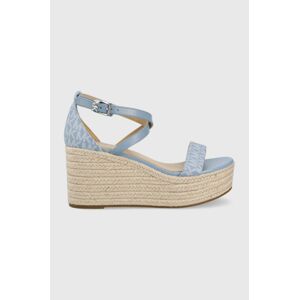 Sandály MICHAEL Michael Kors Serena Wedge Espadrille dámské, na klínku