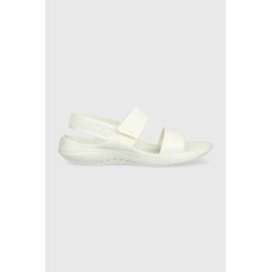 Sandály Crocs Literide 360 Sandal dámské, bílá barva, 206711