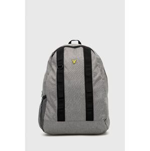 Batoh Lyle & Scott pánský, šedá barva, velký, hladký