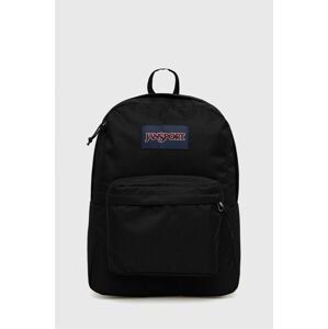 Batoh Jansport černá barva, velký, s aplikací