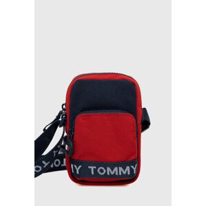 Dětský pytlíček Tommy Hilfiger červená barva