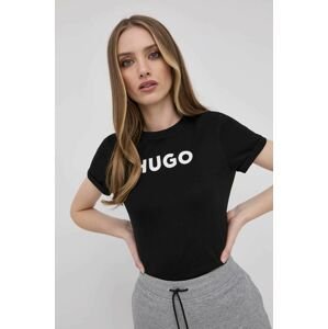 Tričko Hugo dámský, černá barva