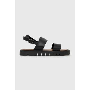 Kožené sandály Medicine dámské, černá barva