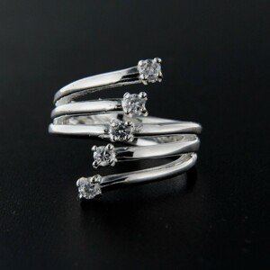 Stříbrný prsten 14287