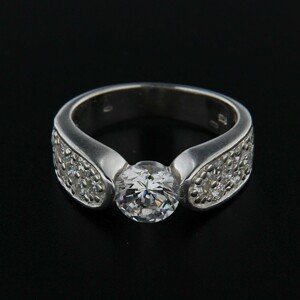 Stříbrný prsten 14309