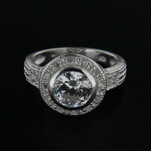 Stříbrný prsten 14315