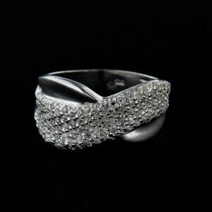 Stříbrný prsten 14327