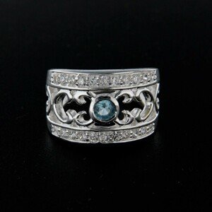 Stříbrný prsten 14332