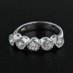 Stříbrný prsten 14352