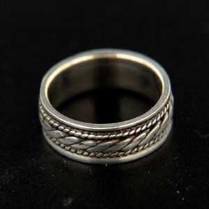 Stříbrný prsten 14751