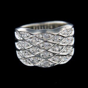 Stříbrný prsten 14767
