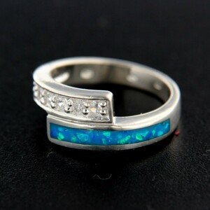 Stříbrný prsten 14835