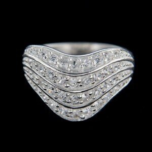 Stříbrný prsten 14855