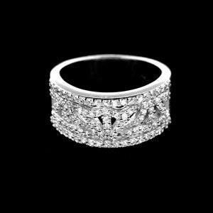 Stříbrný prsten 14975