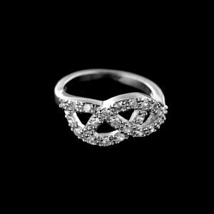 Stříbrný prsten 15219