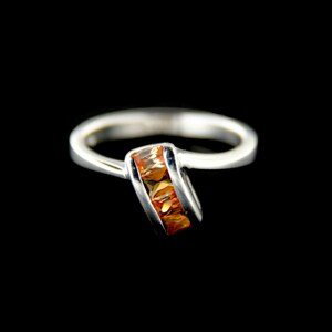 Stříbrný prsten 15393