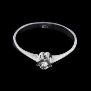 Stříbrný prsten 16411