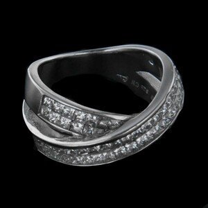 Stříbrný prsten 26043
