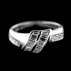 Stříbrný prsten 34346