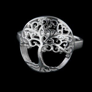 Stříbrný prsten 36072