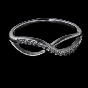 Stříbrný prsten 38125