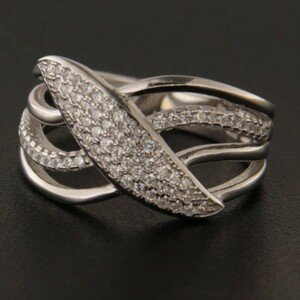 Stříbrný prsten 45423