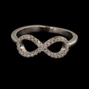 Stříbrný prsten 58261