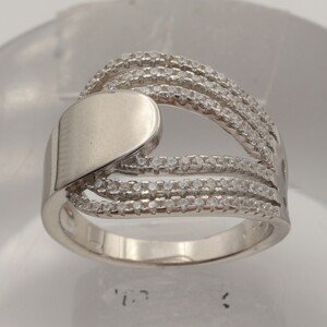 Stříbrný prsten 88828