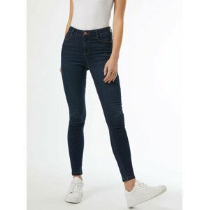 Tmavě modré skinny fit džíny Dorothy Perkins